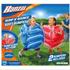 BANZAI Bump N Bounce Body Bumpers NEW